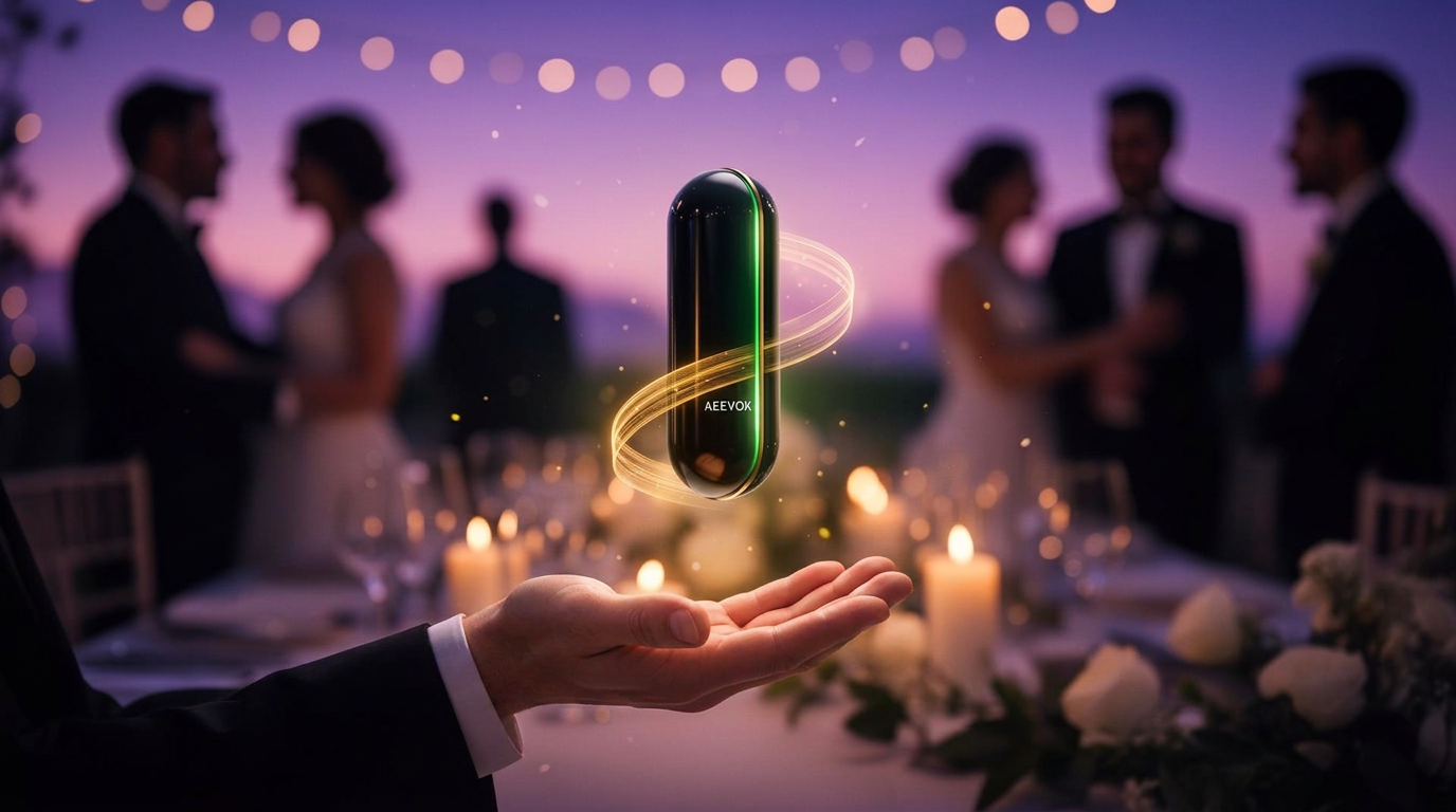 Wedding, newborn, graduation and reunion moments connected by a luminous thread